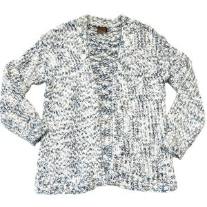 POL Anthropologie Cardigan Sweater Chunky Oversized Popcorn Grandma Boho Women S
